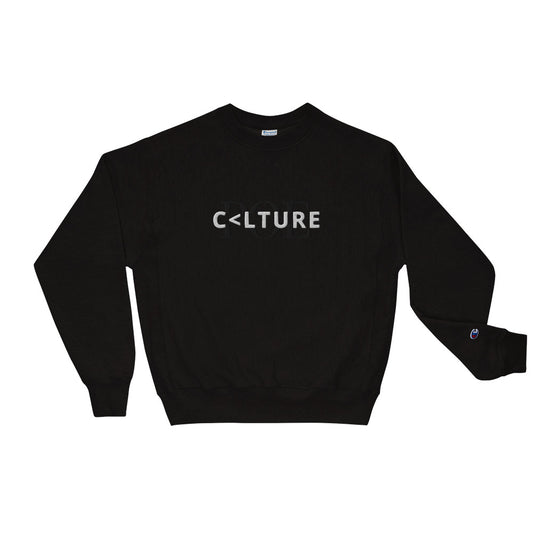 POE CULTURE X Champion Crew Sweatshirt