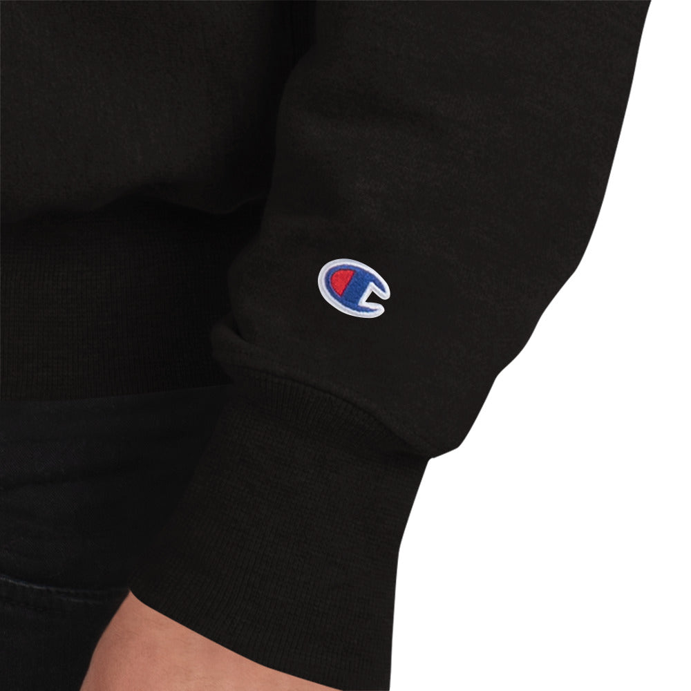POE CULTURE X Champion Crew Sweatshirt