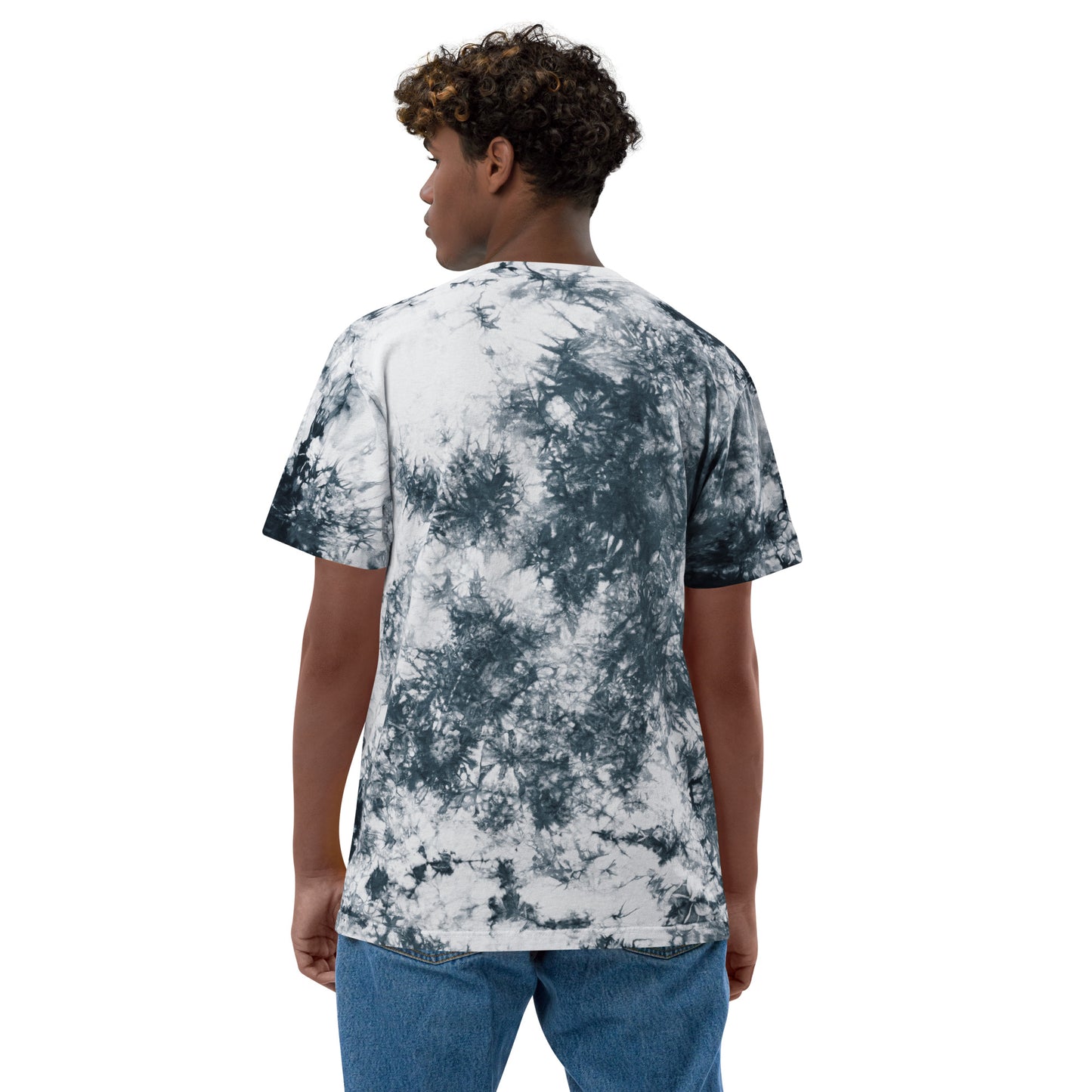 POE Unisex Juneteenth Oversized Tie-Dye Tee