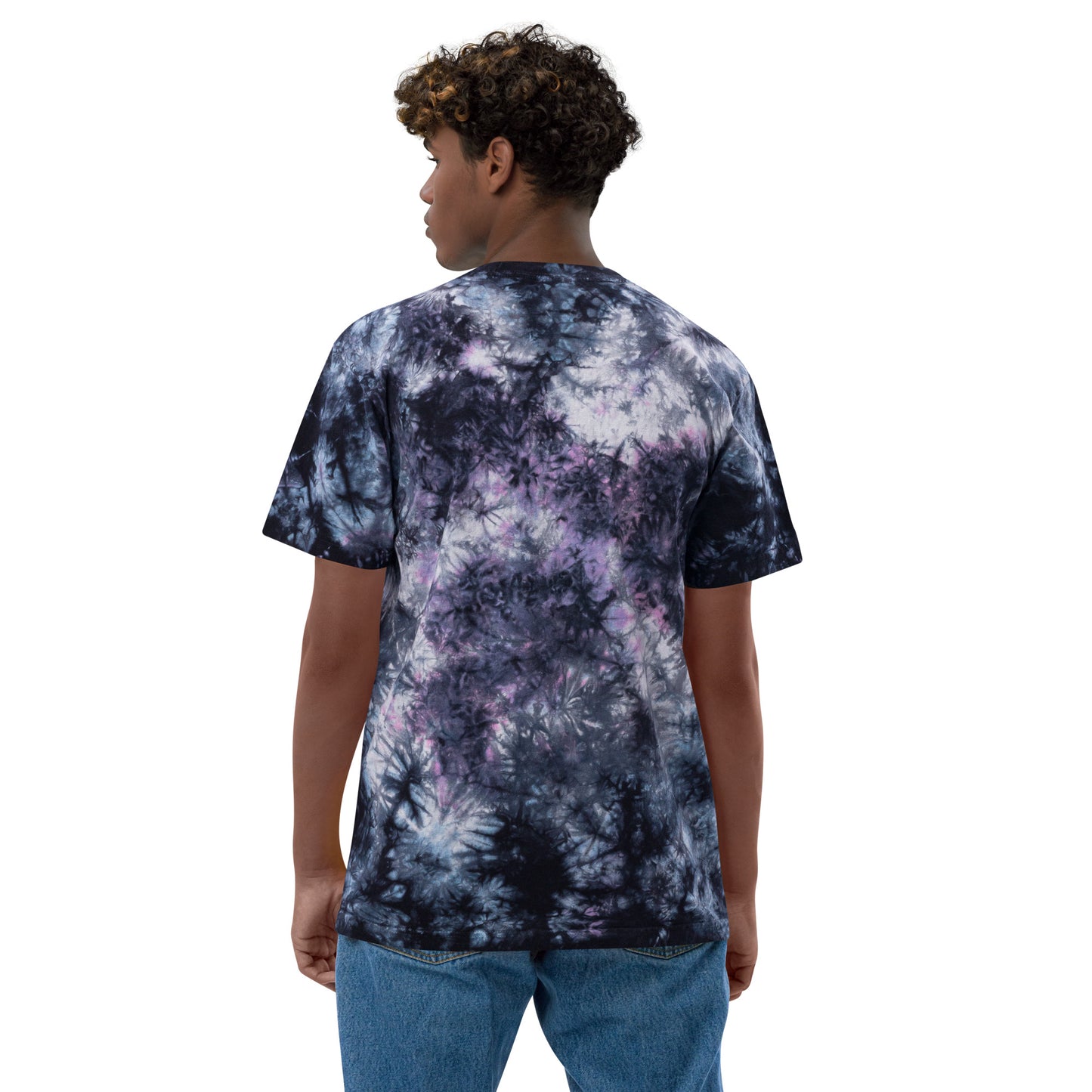 POE Unisex Juneteenth Oversized Tie-Dye Tee