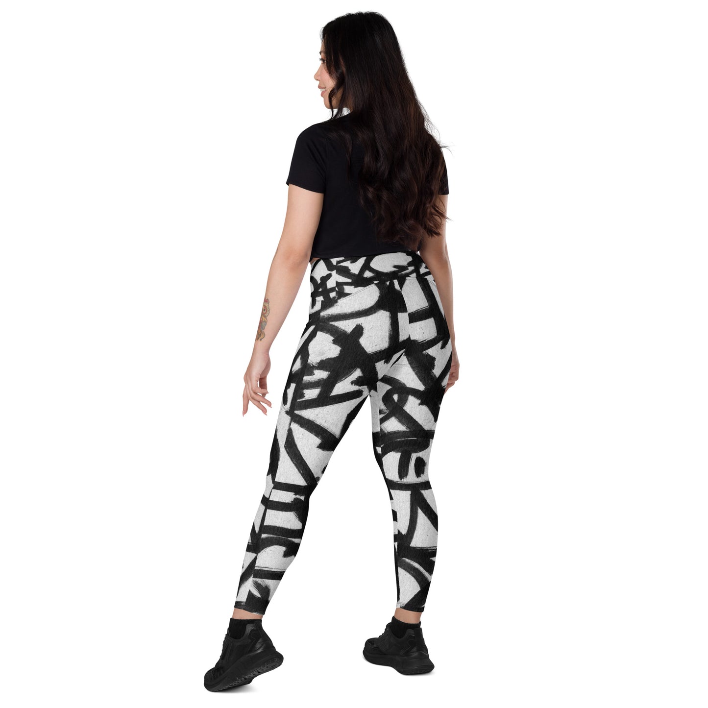 POE NY Love Graffiti High Waist Legging