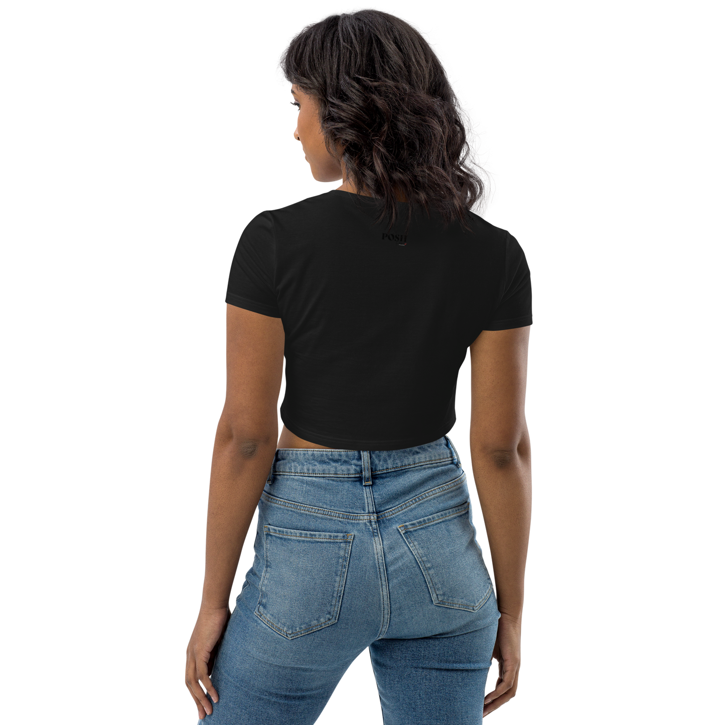 Support Black Performers Crop Tee - BLACK