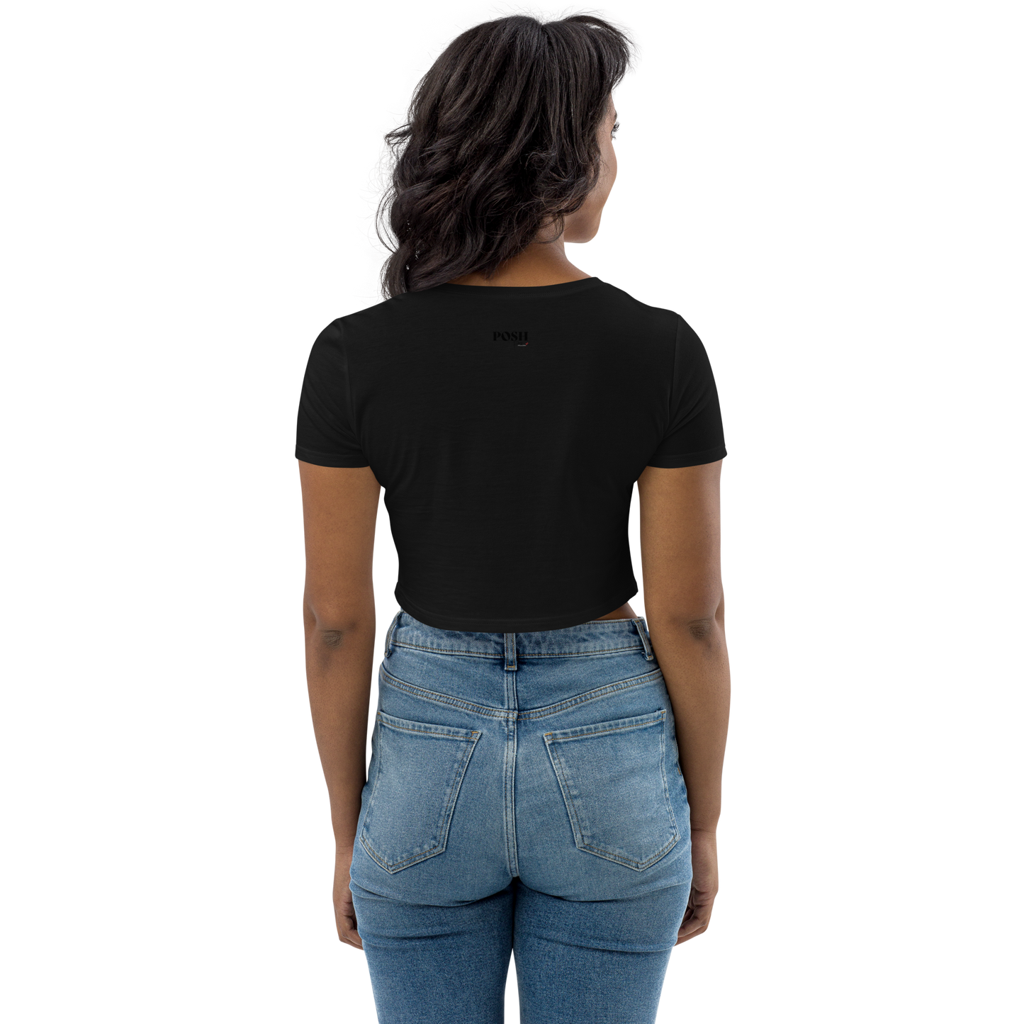 Support Black Performers Crop Tee - BLACK