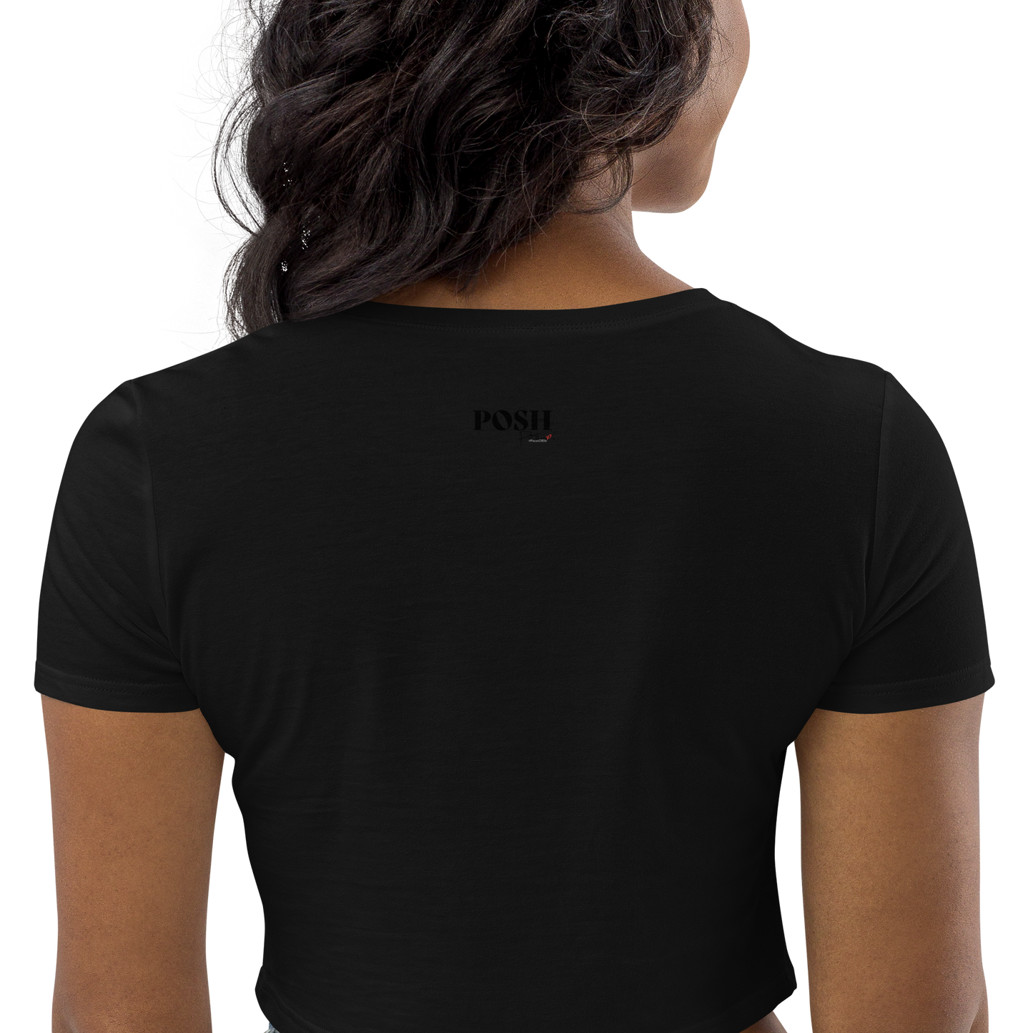 Support Black Performers Crop Tee - BLACK