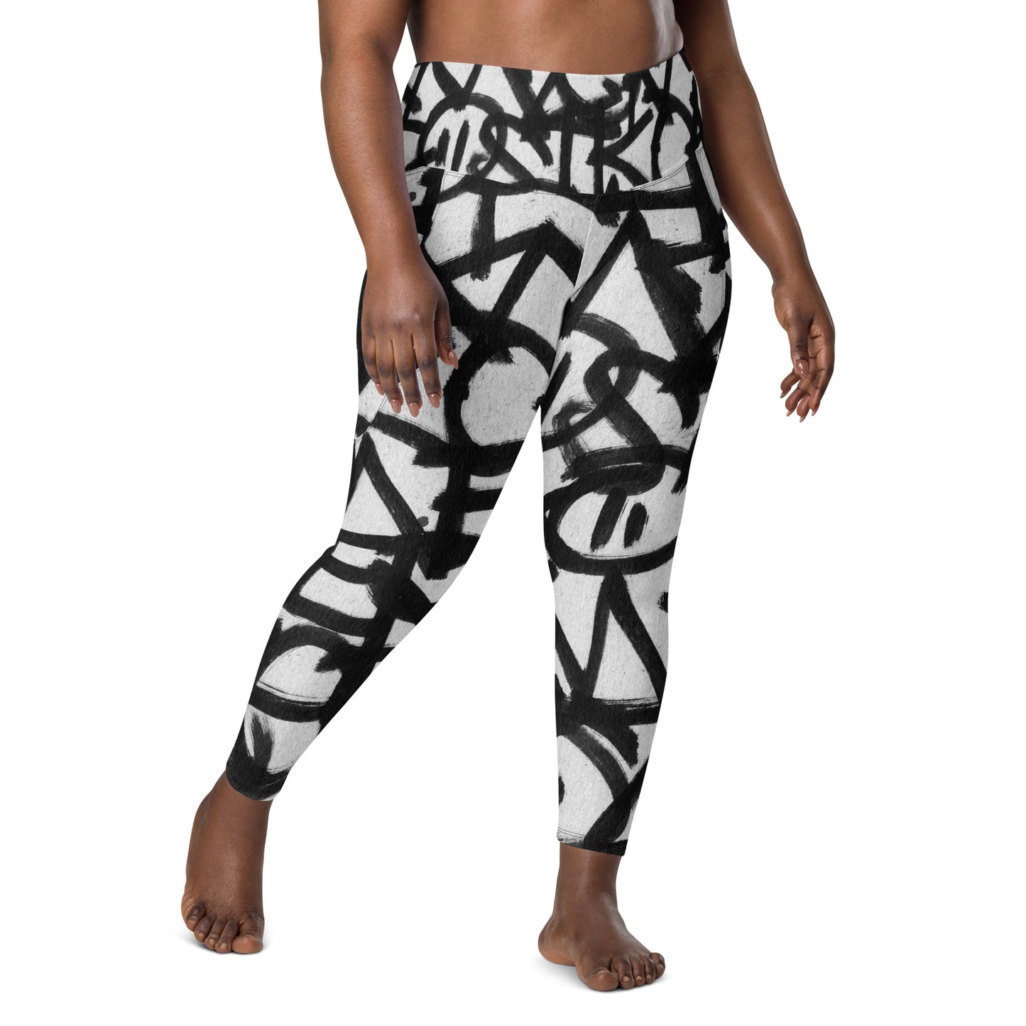 POE NY Love Graffiti High Waist Legging