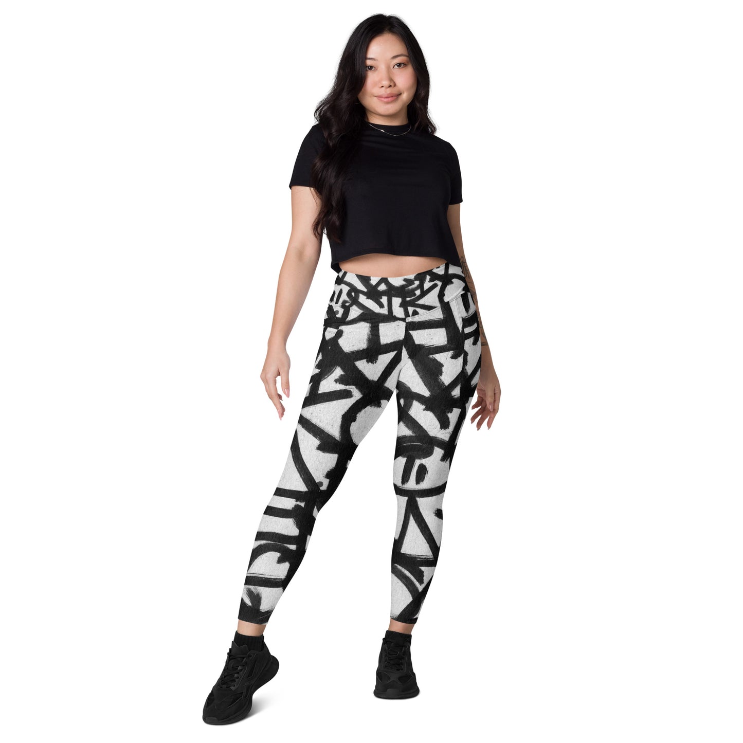 POE NY Love Graffiti High Waist Legging