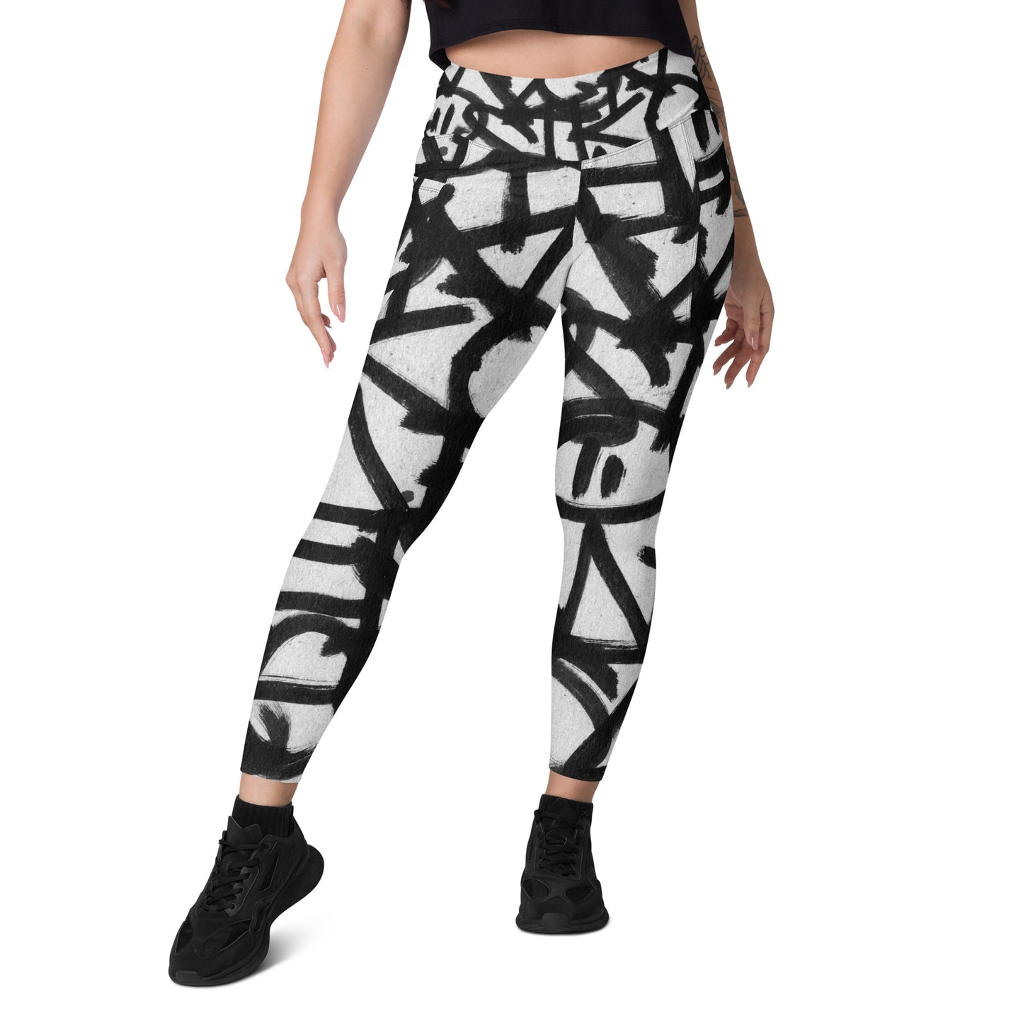 POE NY Love Graffiti High Waist Legging