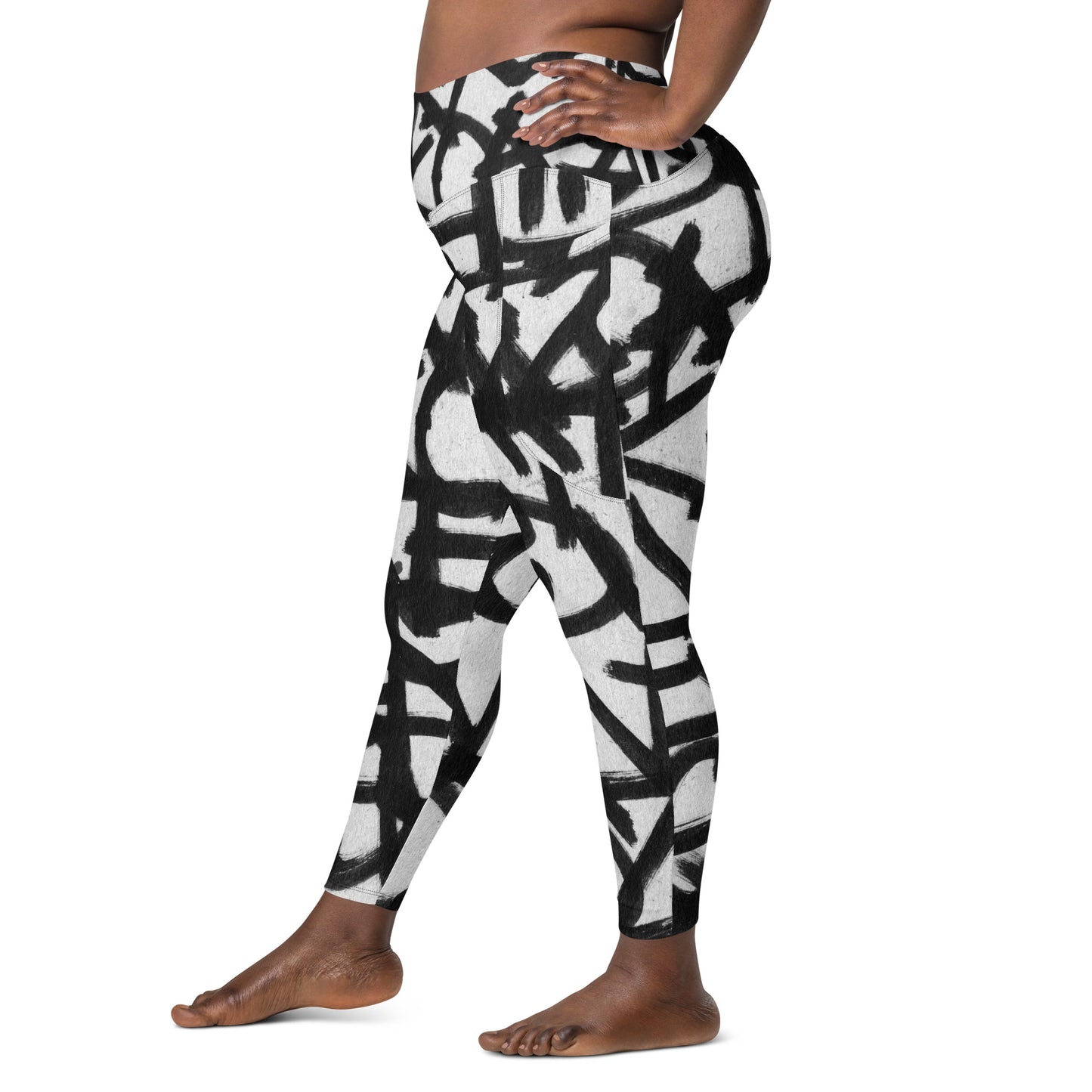 POE NY Love Graffiti High Waist Legging