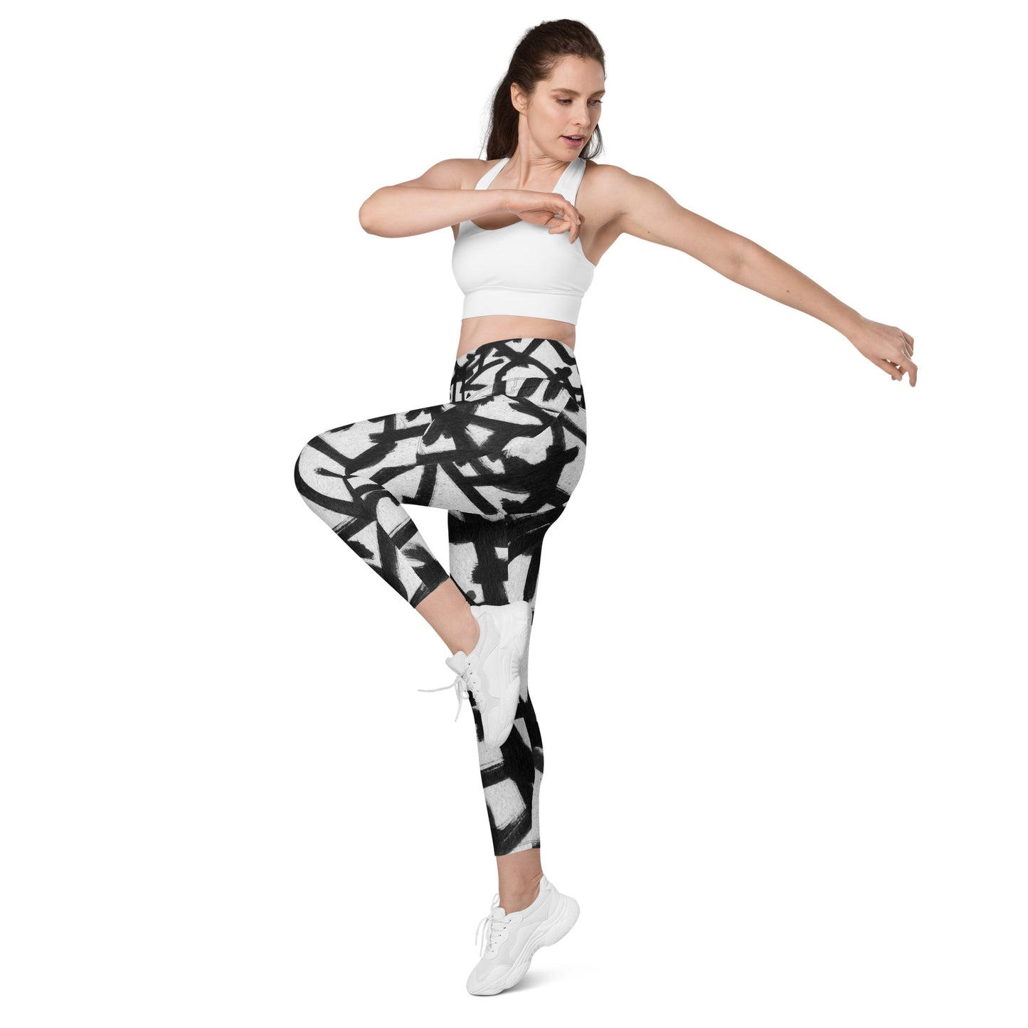 POE NY Love Graffiti High Waist Legging