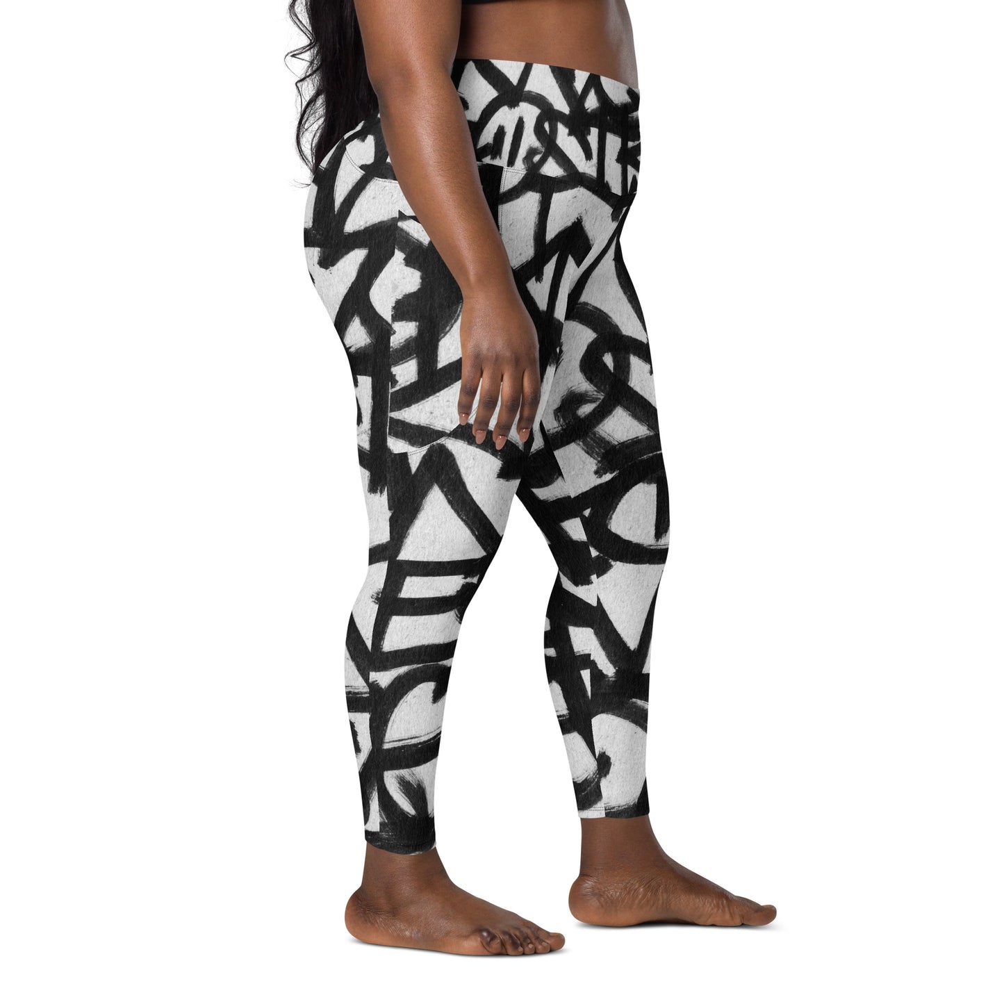 POE NY Love Graffiti High Waist Legging