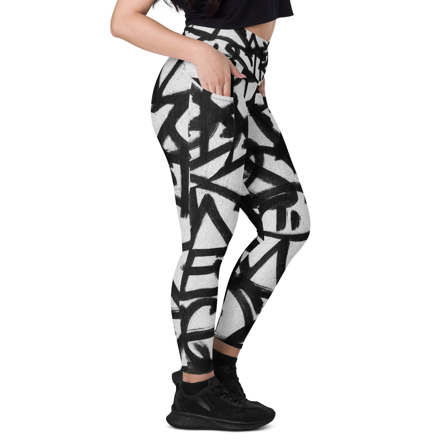 POE NY Love Graffiti High Waist Legging