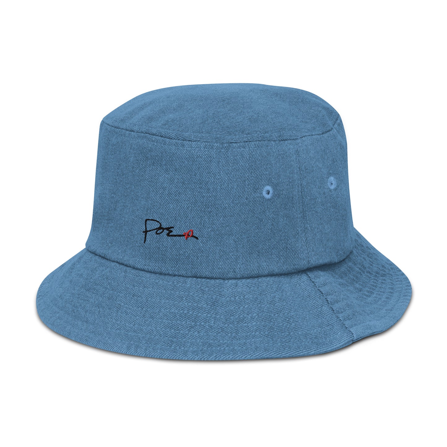 POE Denim Bucket Hat Unisex